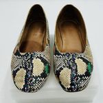 Madewell The Cory D-Orsay Flat Snake Embossed Leather Women’s Size 6 Slip On Photo 0