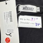 Missky Tiered Mini Dress Long Sleeve Babydoll Black Dress XL Photo 1