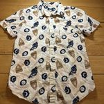 Unique Vintage Ouija x  button up all over print small Photo 0