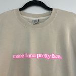 More Than A Pretty Face Crewneck Pink Size L Photo 2