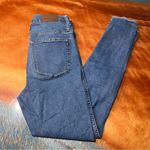 Madewell  10” High Rise Skinny Jeans 27” distressed raw hem Photo 2