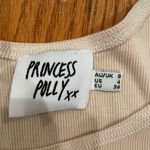 Princess Polly Ribbed Nude Knit Bodysuit Women’s Size 4 – Minimalist Tank Style Photo 1
