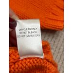 Day + Moon Orange and White Gameday short sleeve cropped Sweater, size small Photo 5
