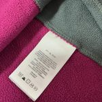 Columbia Womens Outdoor Fleece Pullover Jacket Pink Gray Size M 1/4 Zip Pockets Photo 3