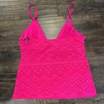 La Blanca NWOT Saltwater Sands Over-The-Shoulder Tankini Top - Magenta Photo 2