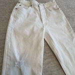 Citizens of Humanity Womens 25 Jolene White High Rise Slim Ankle Button Fly Photo 1