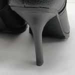 Karl Lagerfeld Boot Women 6.5 Black Leather Crystal Whimsigoth Western Glam Moto Photo 9