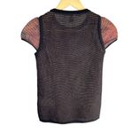 M Missoni Soft Knit Cap Sleeve Viscose Cotton Blend Top Size US 4 Stretch Photo 1