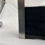 Jenni Kayne Black Suede Shearling Moc Boot Neutral Minimalist Ankle Bootie 38 Size 7 Photo 11