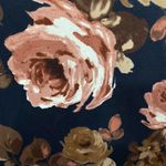 Brigitte Brianna floral rose print boatneck midi modest dress size M Size M Photo 1