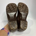 B.o.c. Concept Peggy clogs brown embossed‎ leather size 9 Photo 4