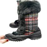 Coach  Jennie Plaid Y2K Vintage Snow Boots size 10 Photo 0