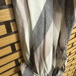 Venus Neutral Stripe Maxi Dress Size 10 Photo 7