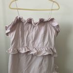 Brock Collection ‎ X H&M Lilac Ruffle Midi Dress Size: XL Photo 2