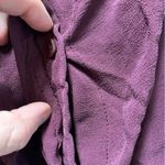 Moulinette Soeurs Anthropologie  Purple 100% Silk Blouse 10 Photo 3