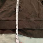 joe's jeans Joe’s Collection Oversized Distressed Sweater Women’s Size Small Brown Photo 3