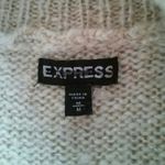 EXPRESS  Women's Wool w/Gold Metallic Sweater Photo 3
