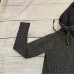 Athleta Sentry Gray Black Hoodie Sweatshirt Pullover Active Wear Top Size S Photo 5