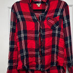 Woolrich  Button Down Plaid Shirt Size Medium Photo 0
