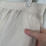 Anthropologie Daily Practice by size Large Cream Straight Relaxed Leg Ankle zip Photo 5