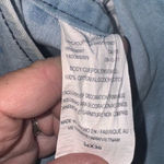 Vintage Liberty Blue Denim Tie Dyed Overalls Size 34 Photo 5