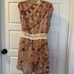Free People  Watching Waves Romper / Mauve Combo large Photo 15
