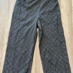Free People NWOT FP One Ona Floral Lace Flare Black Pant Size Small Photo 2