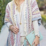 CAbi Love Carol Siesta Knit Cardigan Sweater XS S Photo 0