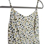 Old Navy White Floral Spaghetti Strap Women Dress Medium Cottagecore Fairy Boho Photo 4