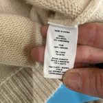 Helmut Lang  Cropped Bell Sleeve Ruffle Wool Cashmere Sweater Size Small Photo 7