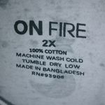 On Fire  2X Human Sun Moon Stars Top Plus Photo 4