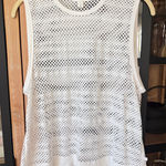 Lululemon mesh tank top sweat your heart out sleeveless tee open see through Photo 0