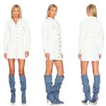 Lovers + Friends  FRANKIE MINI DRESS BONE WHITE SIZE SMALL MSRP $228 Photo 1
