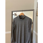 White House | Black Market Women's  Sweater mock  Neck Dress, Size medium, Gray Photo 2