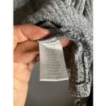 Carol Rose  Gray Ribbed Cowl Neck Sweater Size Large Photo 3
