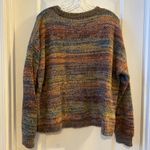 Charlie B Chunky Knit Multi Color Cable Knit Sweater TG XL Brown Size undefined Photo 1