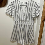 SheIn Black and White Romper Photo 0