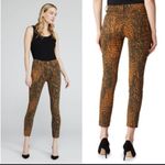 J Brand  Alana High Rise  Crop Animal Print Jeans Photo 1