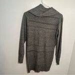 The Limited  Turtleneck Tunic Sweater Dress Green Photo 6