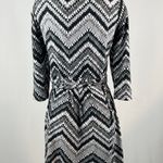 Faded Glory Black & White Dress Photo 1