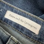 Anthropologie  Pilcro Jeans Womens 6 29" Blue‎ Hyphen Beaded Crop Casual Feminine Photo 5