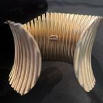 Park Lane vintage gold tone cuff bracelet with a unique design EVC Photo 2