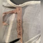 Bailey44 Semi sheer Cotten oversized‎ tunic/button down shirt, sz S Photo 3