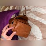 Free People NWT Copenhagen Shoulder Bag In Color Cognac 100% Leather Photo 13