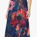 The Drop Women's Cowl Neck Maxi Dress Big Multi Floral Print Size L Photo 0
