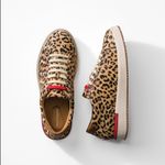 Hush Puppies  Sabine Genuine Calf Hair Leopard Bounce Plus Sneaker Womens Sz 8.5 Photo 3