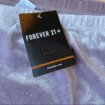 Forever 21 NWT  Plus Crushed Velvet Strapless Bodysuit Lavender Silver Sparkles Photo 5