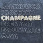 J.Crew  Navy Blue Sequin Lamrbrusco Champagne Prosecco Shirt Size XS GUC #0122 Photo 1
