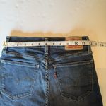 Levi's Cutoff Shorts Sz 25 710 Super Skinny Blue Medium Wash Tight Hottie Sexy Photo 5