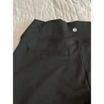 G4Free Wide Leg Business Pants Womens Size S (6) Black Pocketed Ponte Stretch Photo 6